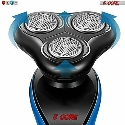 Electric razor for men Beard Trimmers 4 inch Razors 1 4D Men Waterproof Rotary Shaver Rechargeable Cordless Mens Razers 5Core SHV-4