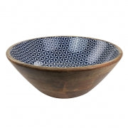 Large Mango Wood Serving Bowl 160oz