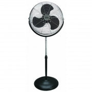 Optimus 18 in. Industrial Grade High Velocity Stand Fan in Black