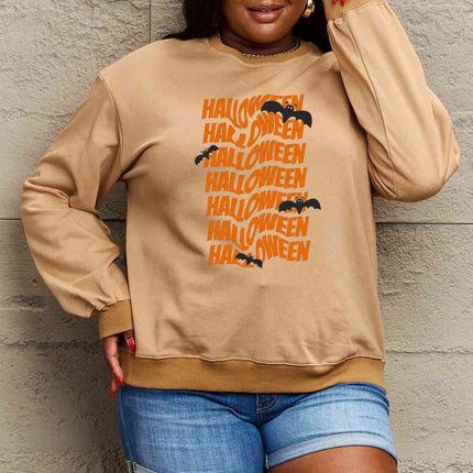 Simply Love Full Size HALLOWEEN Graphic Sweatshirt