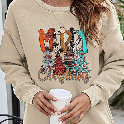 MERRY CHRISTMAS Graphic Sweatshirt