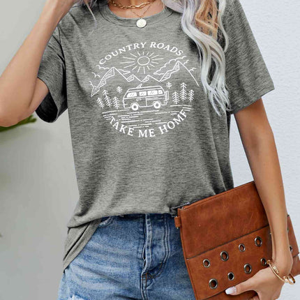 COUNTRY ROADS TAKE ME HOME Graphic Tee