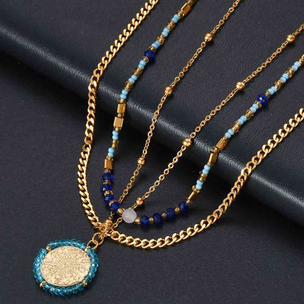 Three-Piece Beaded Necklace Set