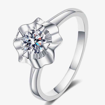 Life Is So Good Moissanite Ring