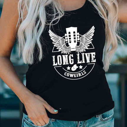 LONG LIVE COWGIRLS Graphic Tank
