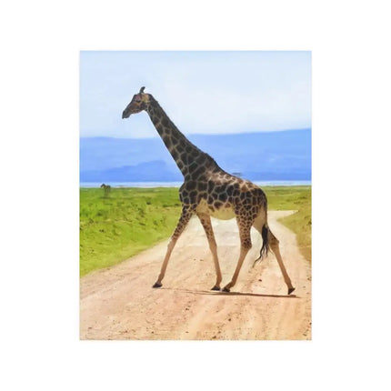 Wall Art Decor Safari Giraffe Wildlife Nature Poster Print