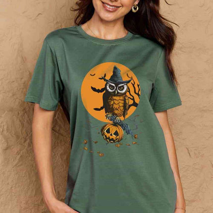 Simply Love Full Size Holloween Theme Graphic Cotton T-Shirt