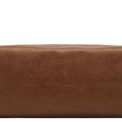 Large PU Leather Crossbody Bag