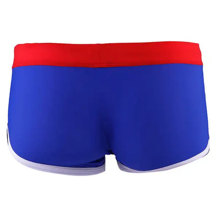 Bañador tipo bóxer con cintura ancha y bloques de color para hombre 