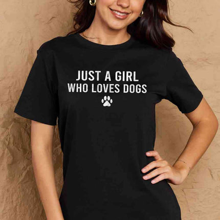 Simply Love Full Size Dog Paw Graphic Cotton T-Shirt