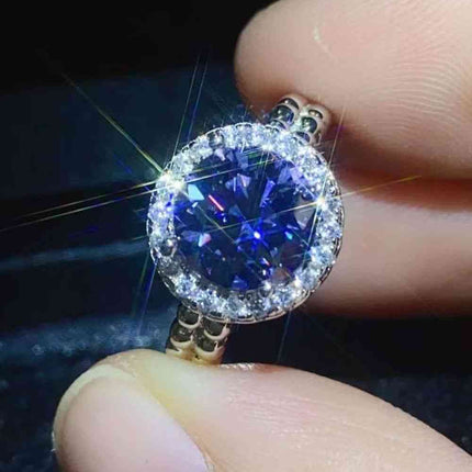 Let It Go 2 Carat Moissanite Ring