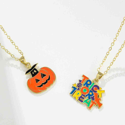Two-Piece Halloween Theme Necklace Set
