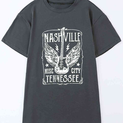 NASHVILLE MUSIC CITY TENNESSEE Graphic T-Shirt