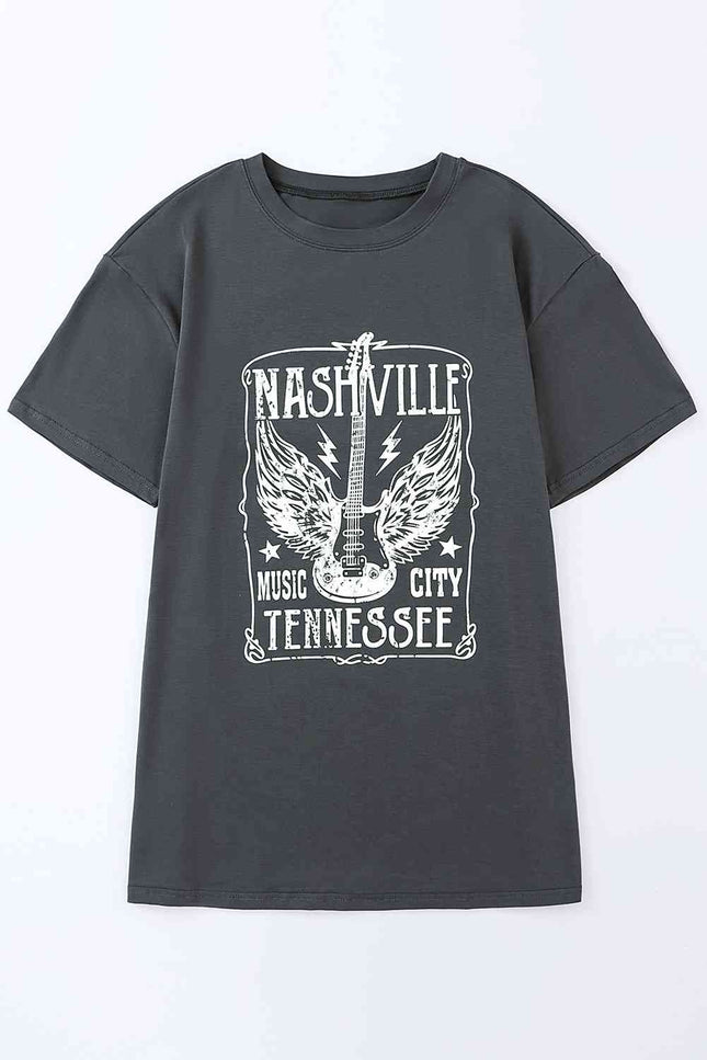 NASHVILLE MUSIC CITY TENNESSEE Graphic T-Shirt