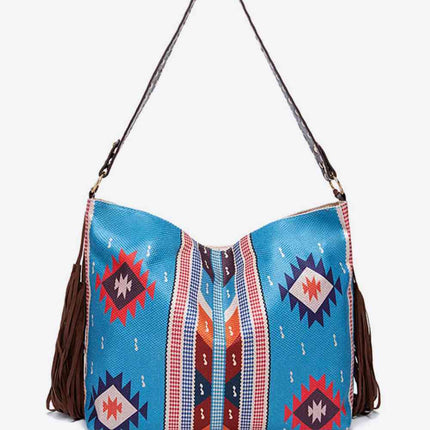 Geometric Canvas Tote Bag