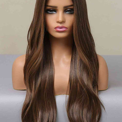 13*2" Lace Front Wigs Synthetic Long Wave 26" Heat Safe 150% Density