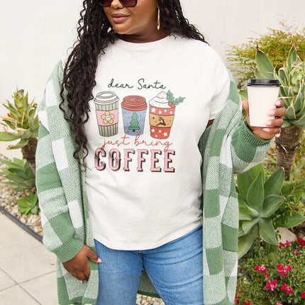 Simply Love Full Size COFFEE Graphic Short Sleeve T-Shirt
