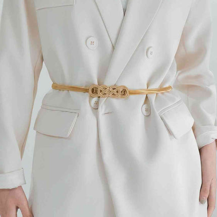 Knot Buckle Metal Belt