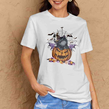Simply Love Full Size Jack-O'-Lantern Graphic T-Shirt