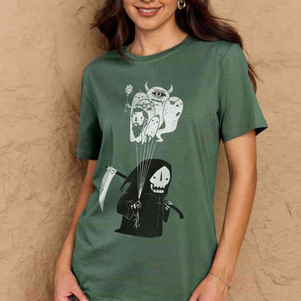 Simply Love Full Size Death Graphic T-Shirt