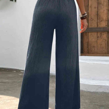 Full Size High Waist Wide Leg Pants
