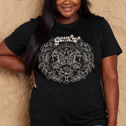 Simply Love Full Size GEMINI Graphic T-Shirt
