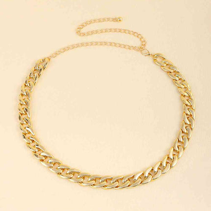 Adjustable Curb Chain Belt