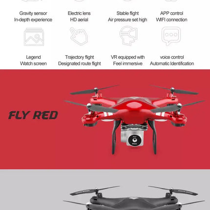 Dron profesional X52 con transmisión de imágenes en vivo 