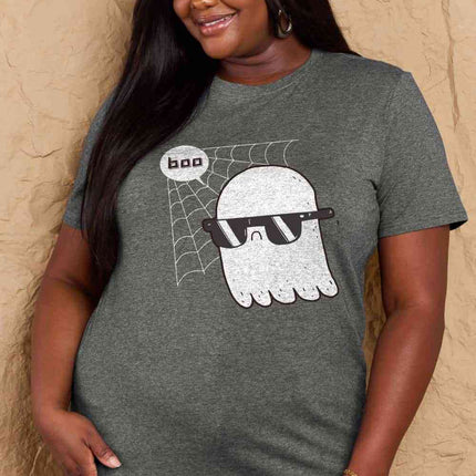 Simply Love Full Size BOO Graphic Cotton T-Shirt