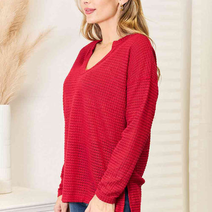 Culture Code Full Size Wide Notch Relax Top