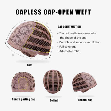 Full Machine Long Wave Wigs 26''