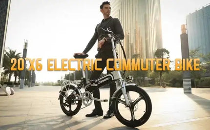 Folding Electric Bike for Adults; 20" Ebike 500W