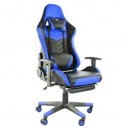 GameFitz Gaming Chair in Black and Blue