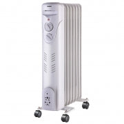 Optimus Portable 7 Fins Oil Filled Radiator Heater