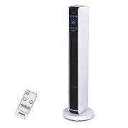 Optimus 29 in. Oscillating Tower Heater w/ Digital Temperature Readout &amp; Remote