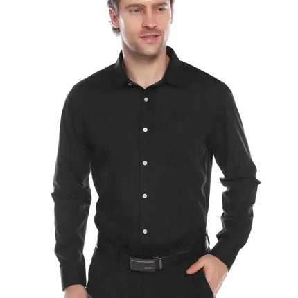 Men's Fashion Business Long Sleeve Shirts