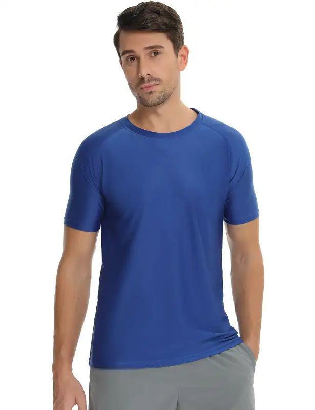 Men's Short-Sleeved Sunscreen Sweatshirt