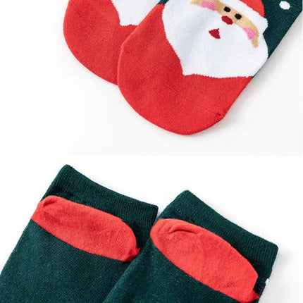Pack de 4 calcetines navideños Cutes de algodón