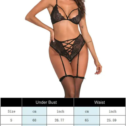 Ladies Sexy  Babydoll Lace Nightgown