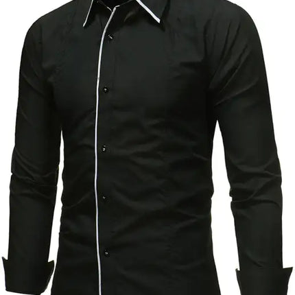 Men's Fashion Versatile Long Sleeve Shirts