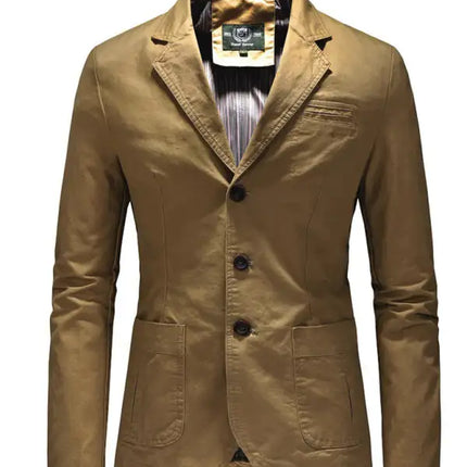 Men's Business Casual Slim Fit Collar Suit