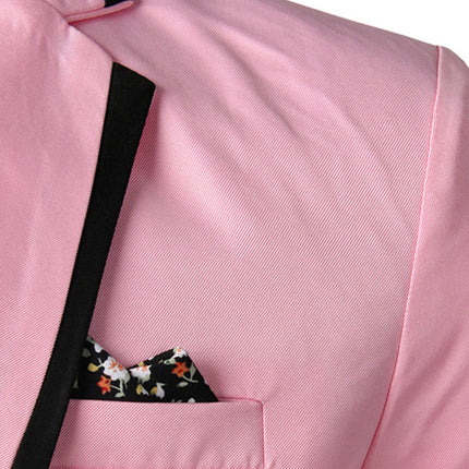 Men's Business Slim Suit Jacket Single Suit