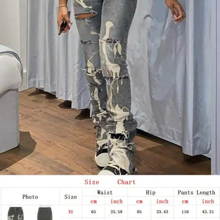 Vaqueros ajustados blancos lavados con cintura alta y cremallera para mujer 