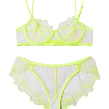 New style sexy lingerie new hollow love three-point sexy suit