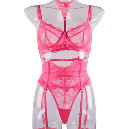 New style sexy sexy women's lace split underwear set