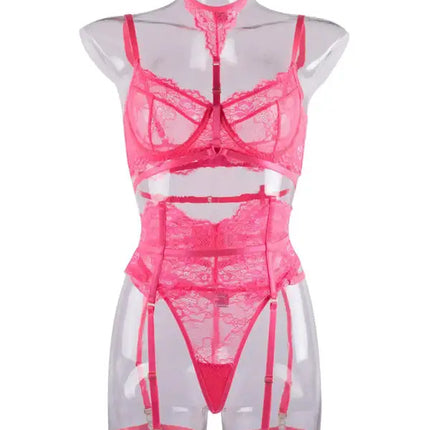 New style sexy sexy women's lace split underwear set