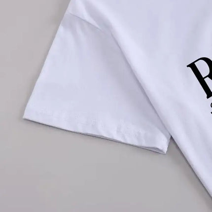 Camiseta con estampado gráfico para mujer 