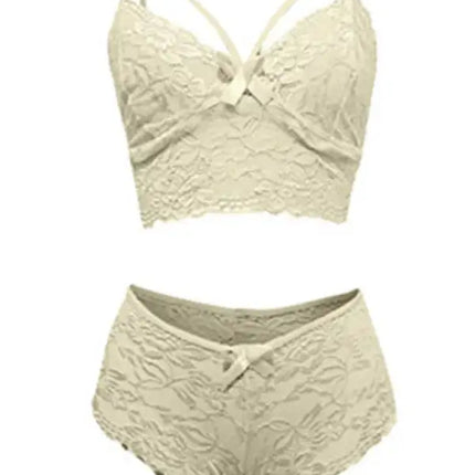 European and American sexy lingerie set with lace