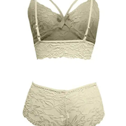 European and American sexy lingerie set with lace