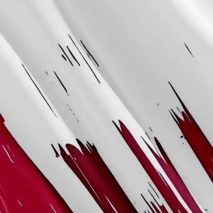 Men's American Flag Print Short Sleeve Button-Up Shirt